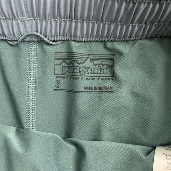 Patagonia Fleetwith Skort Women Small Wetland Blue Performance Tennis Pickleball - Picture 5 of 10